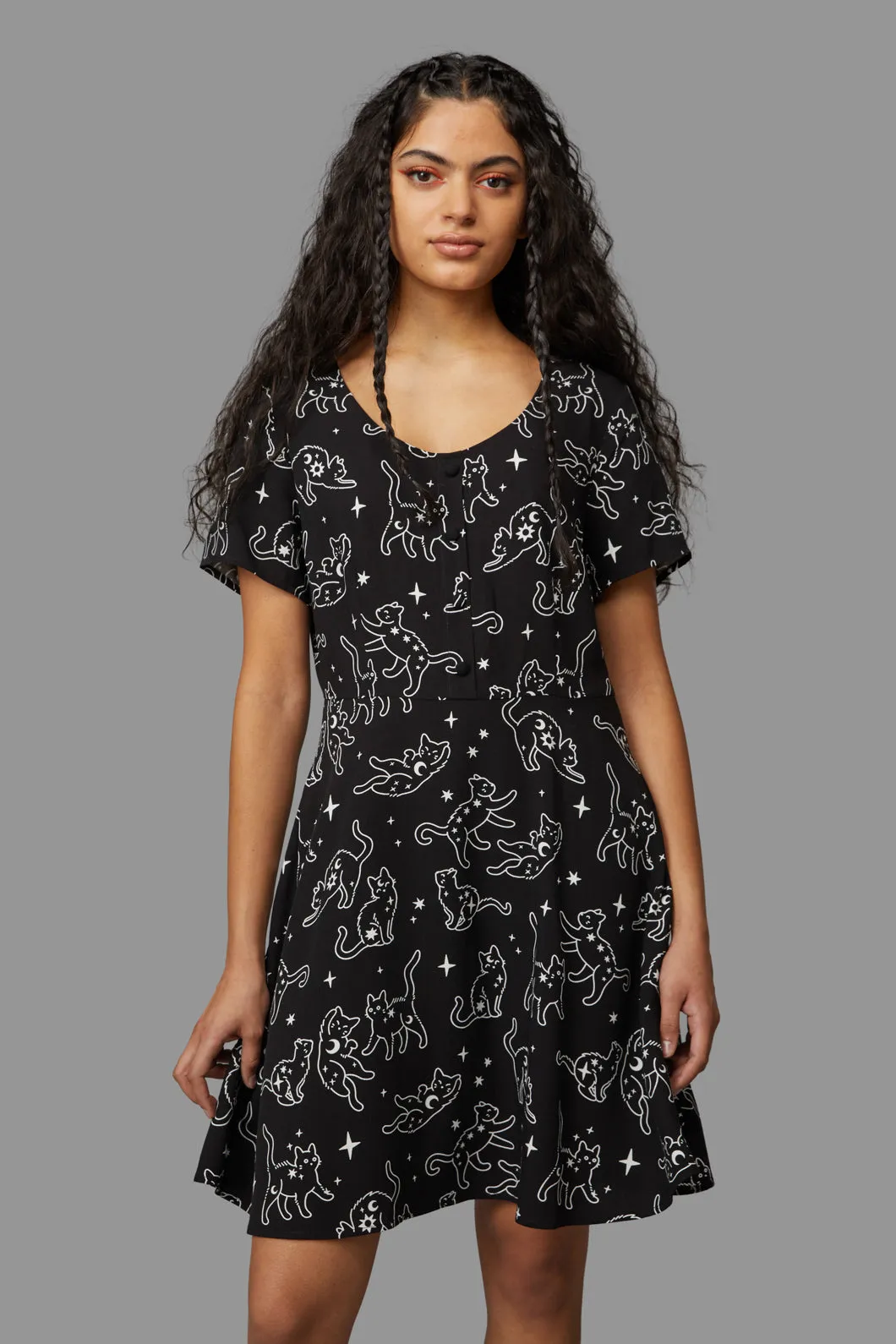Celestial Cat Dress sold by Modcloth