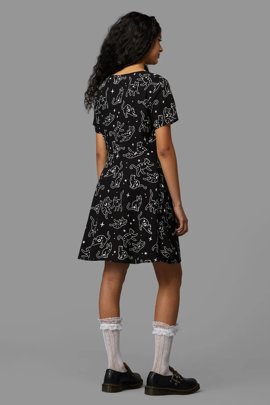 Celestial Cat Dress sold by Modcloth product image thumbnail 5