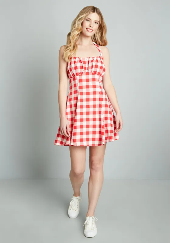 Picnic Pastimes Mini Dress sold by Modcloth