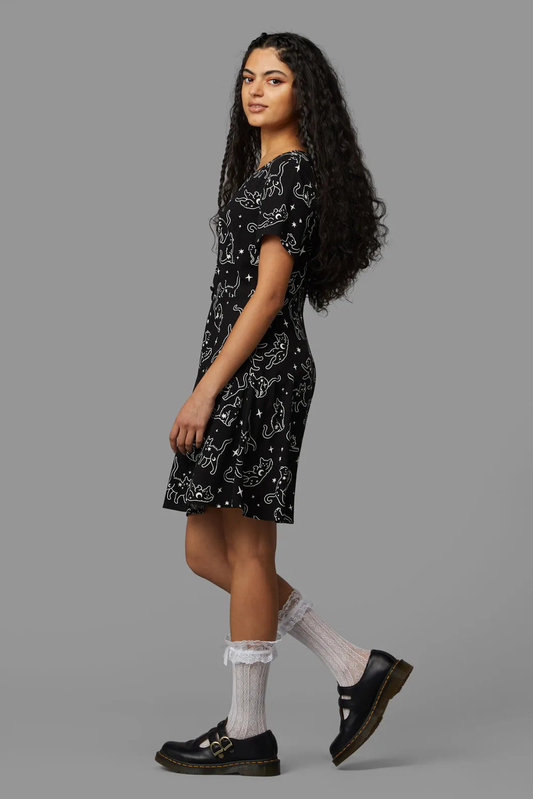 Celestial Cat Dress sold by Modcloth product image thumbnail 4