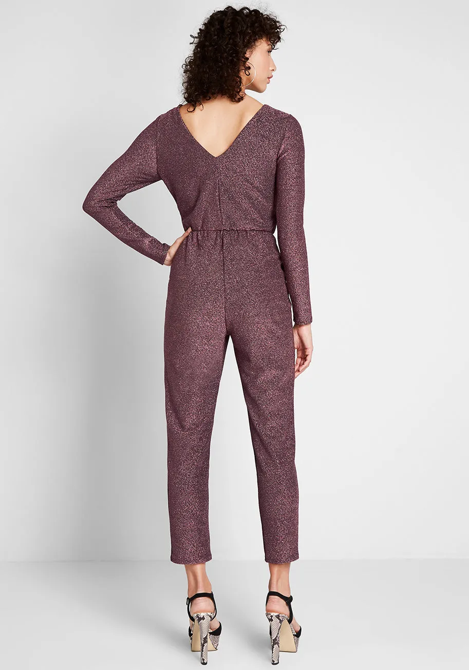 Shine Away Sparkle Jumpsuit sold by Modcloth product image thumbnail 2