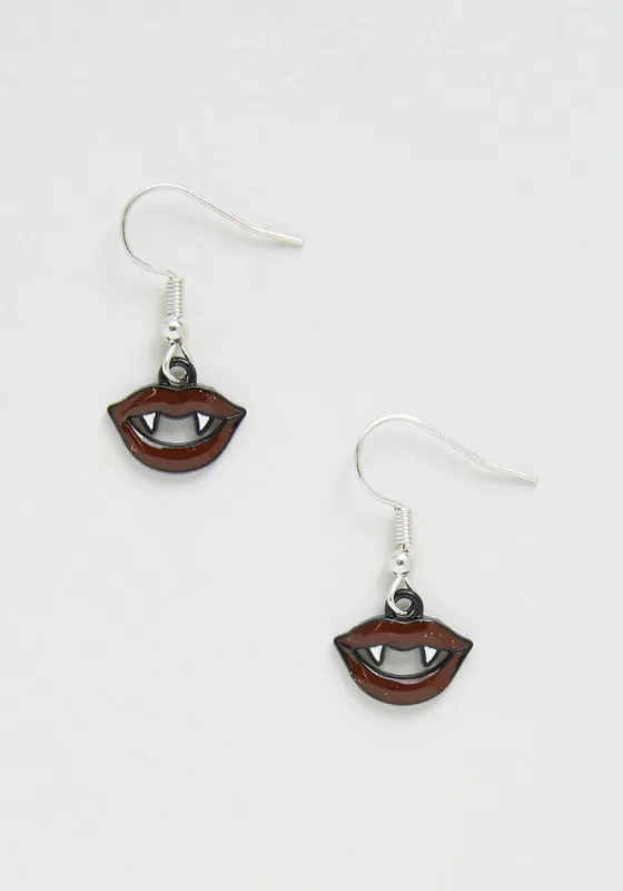 Sink My Teeth Dangle Earrings sold by Modcloth