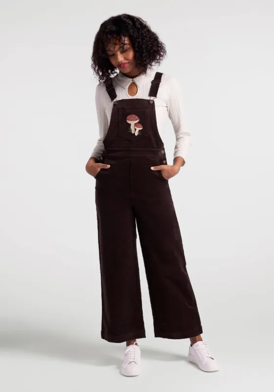 Mushroom Alley Corduroy Overalls sold by Modcloth