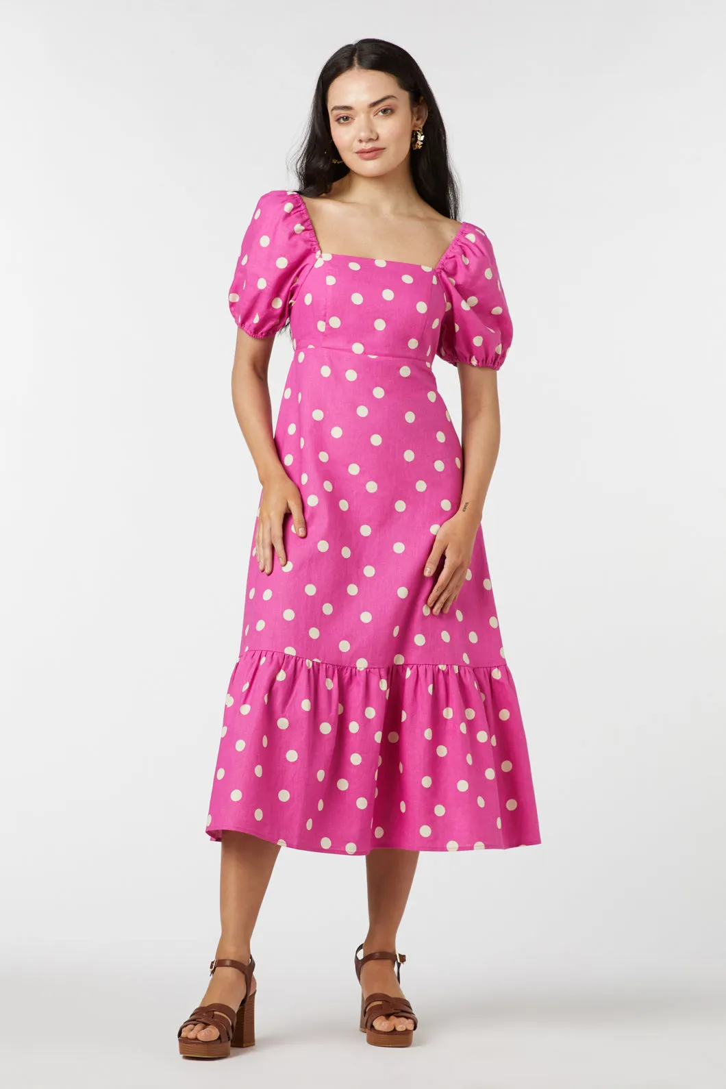Lucy Polka Dot Midi Dress sold by Modcloth product image thumbnail 3