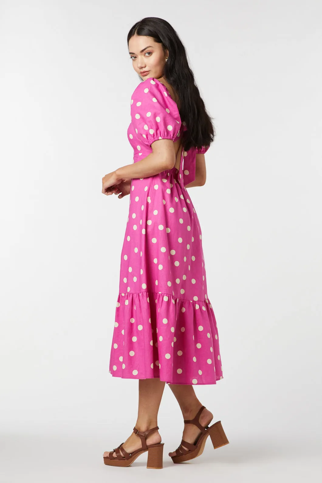 Lucy Polka Dot Midi Dress sold by Modcloth product image thumbnail 4