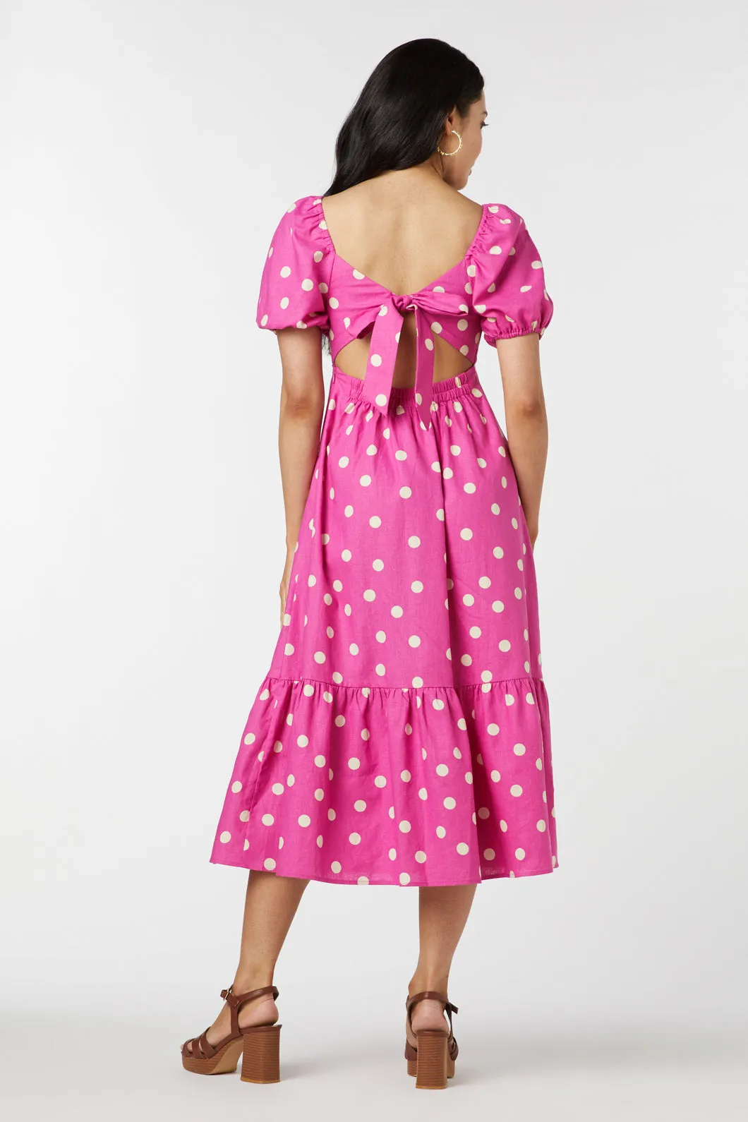 Lucy Polka Dot Midi Dress sold by Modcloth product image thumbnail 2