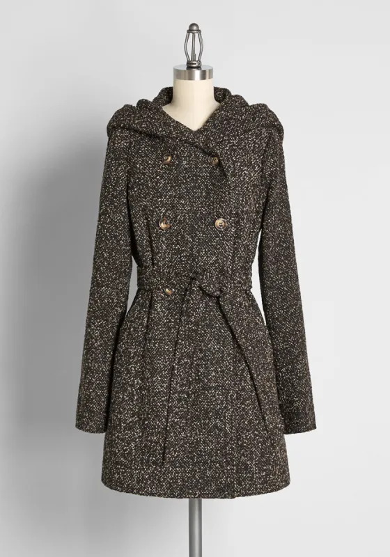 Cookie Pie Hooded Coat sold by Modcloth