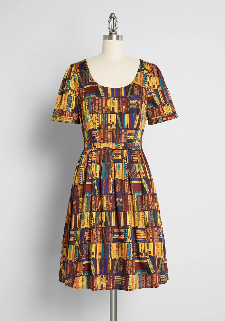 What's the Scoop? A-Line Dress sold by Modcloth product image thumbnail 3