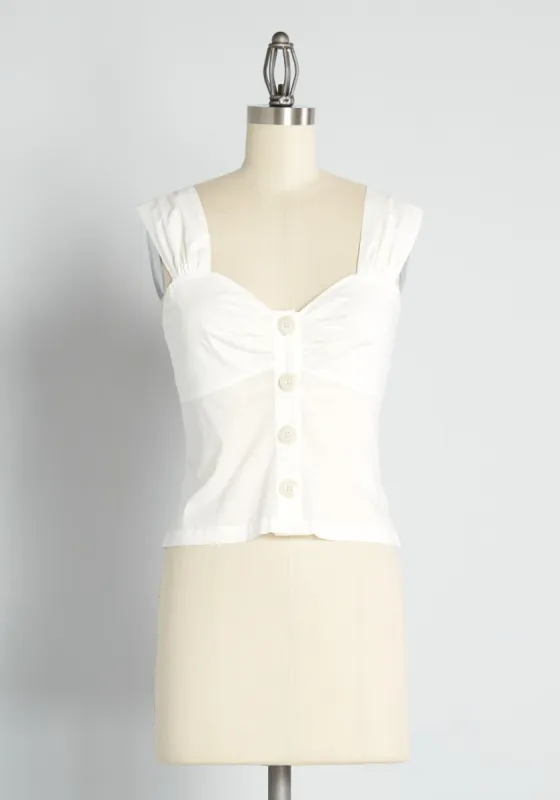 Serene Serenade Tank Top sold by Modcloth