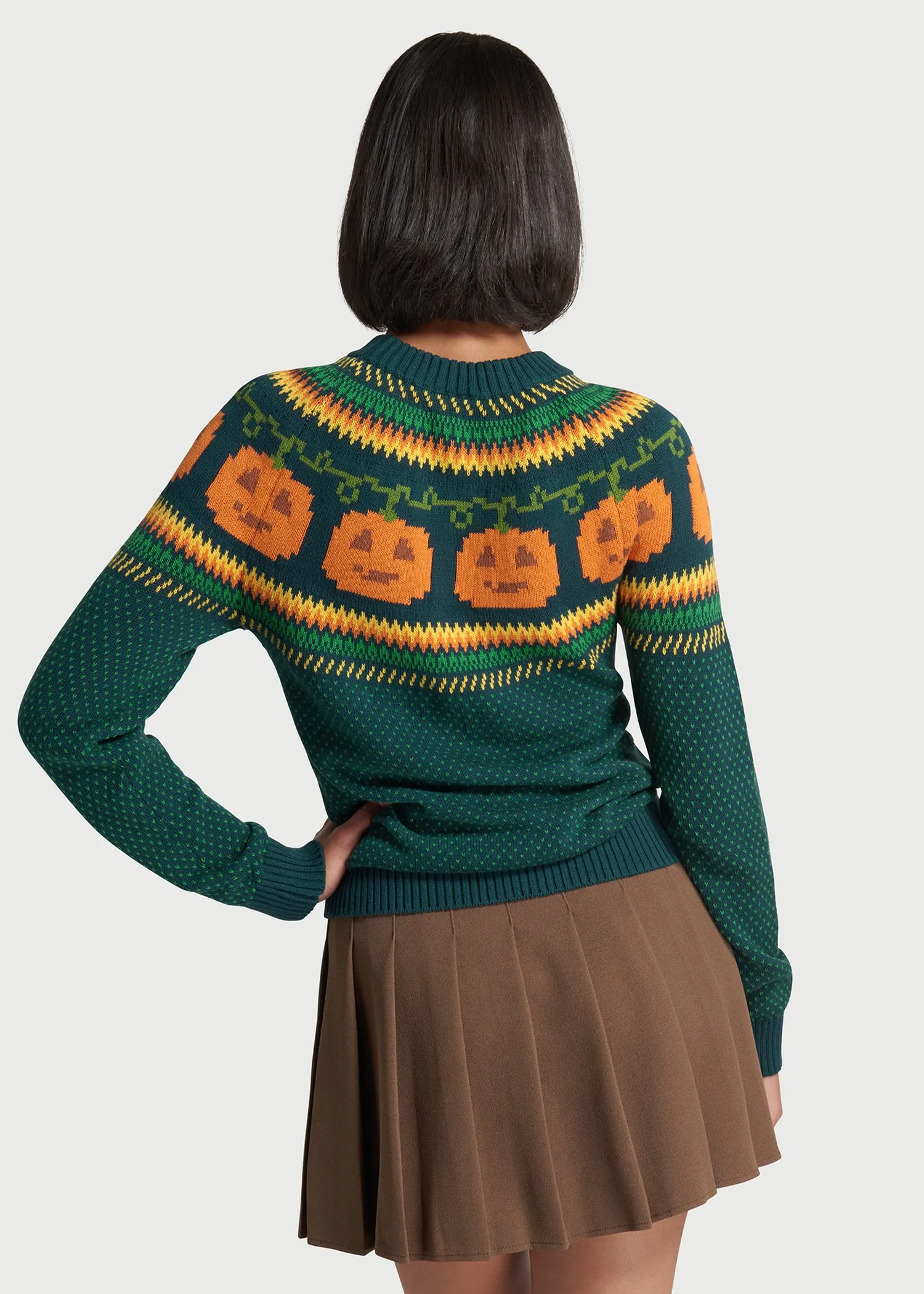 Give 'Em Pumpkin To Talk About Fair Isle Sweater sold by Modcloth product image thumbnail 3