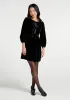 Black Bow Event Mini Dress sold by Modcloth
