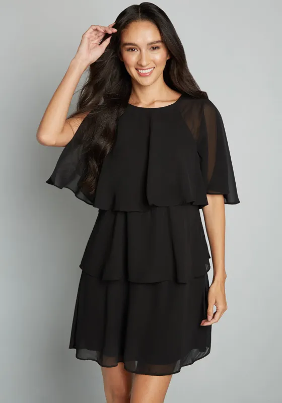 Layers Of Luxury Tiered Shift Dress sold by Modcloth