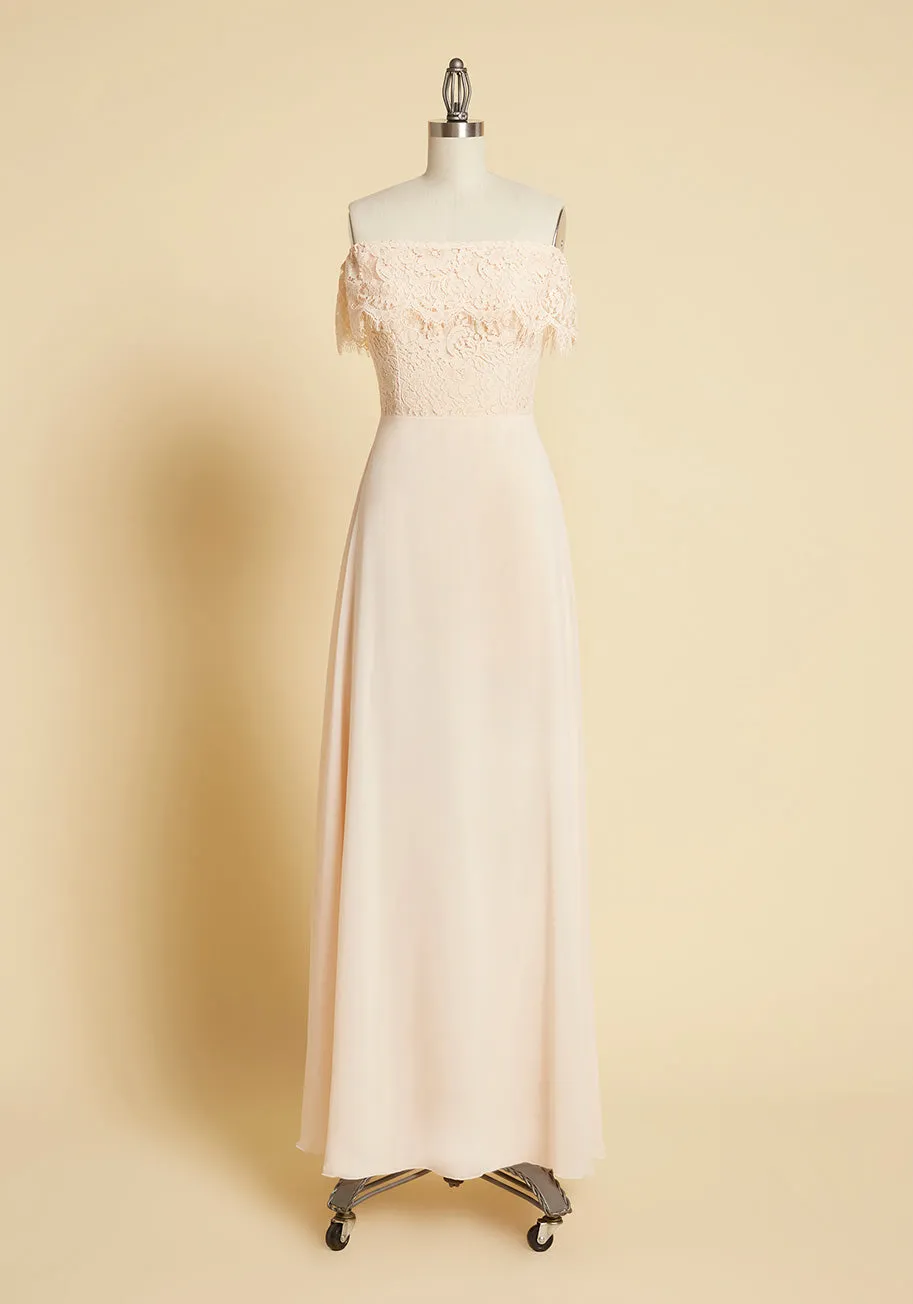 Bridesmaid for Each Other Maxi Dress sold by Modcloth