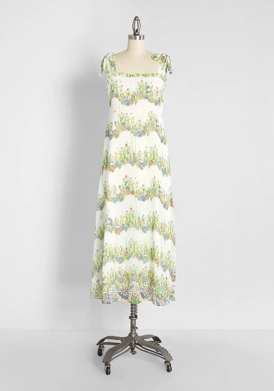 Summer Love At Last Midi Dress sold by Modcloth