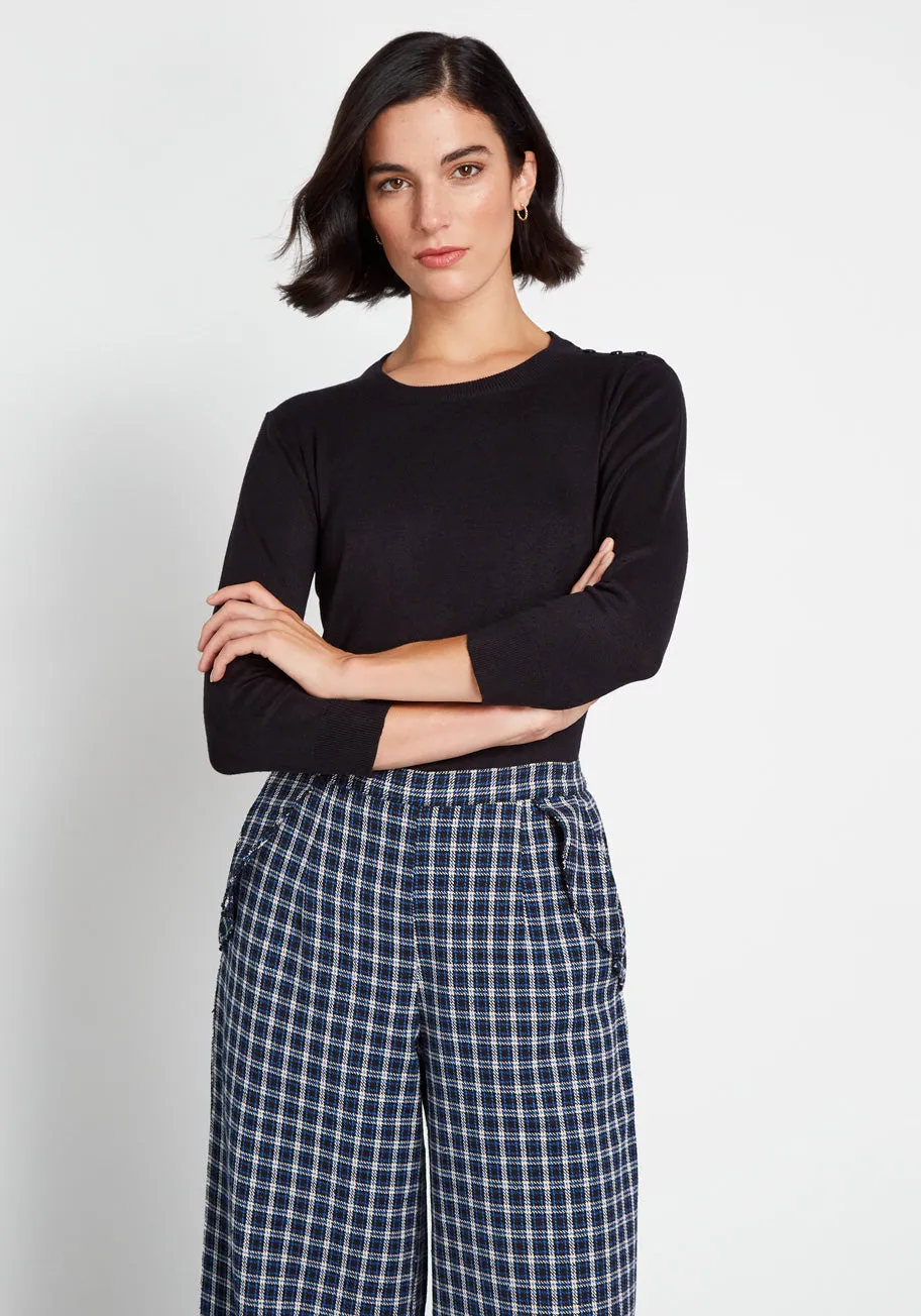 Charter School Pullover Sweater sold by Modcloth
