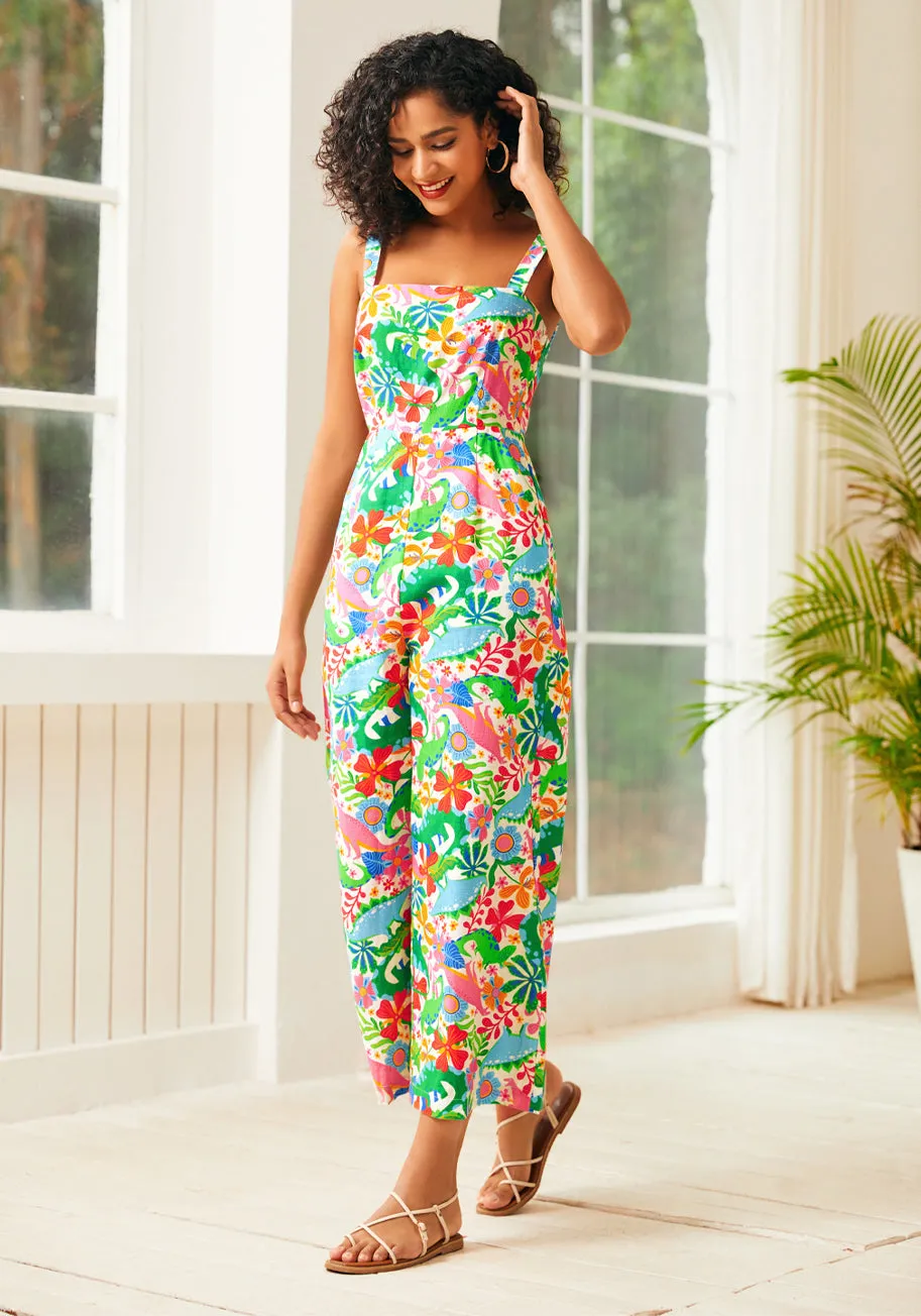 Funky Flare Jumpsuit (Final Sale) sold by Modcloth product image thumbnail 2
