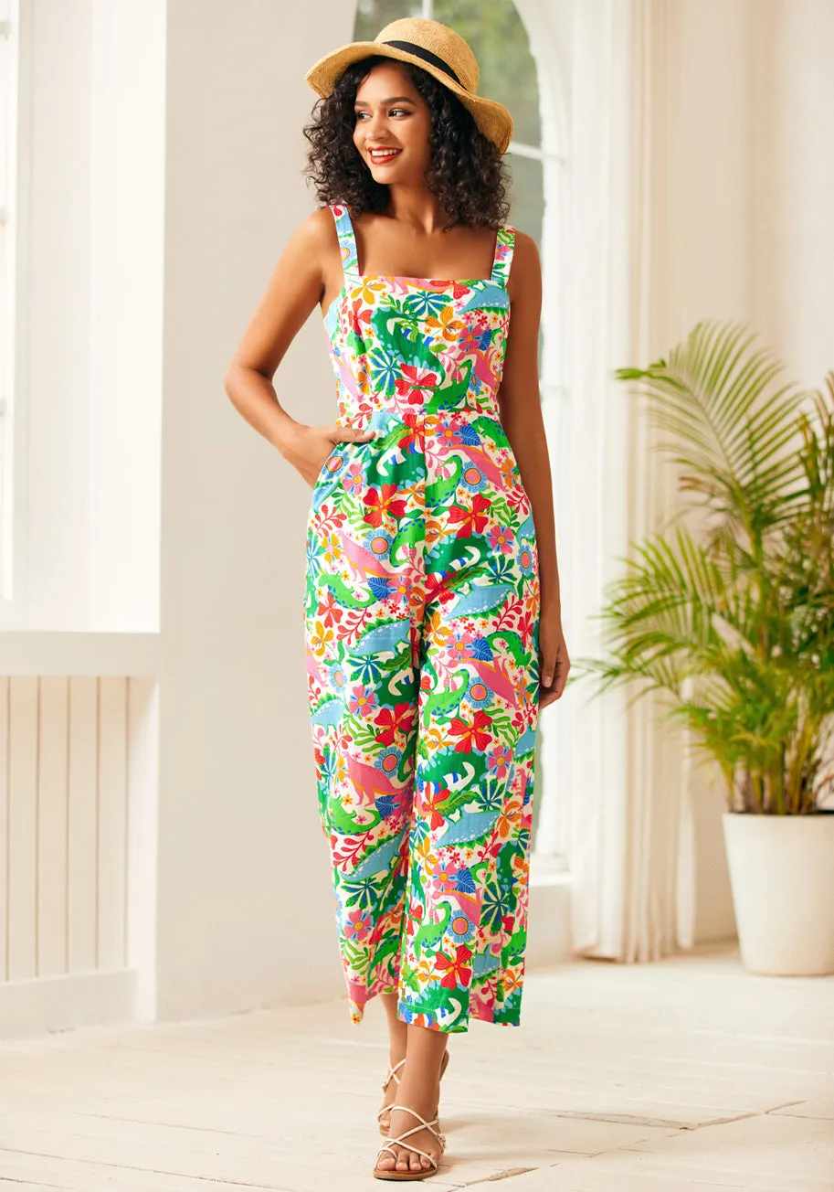Funky Flare Jumpsuit (Final Sale) sold by Modcloth product image thumbnail 3