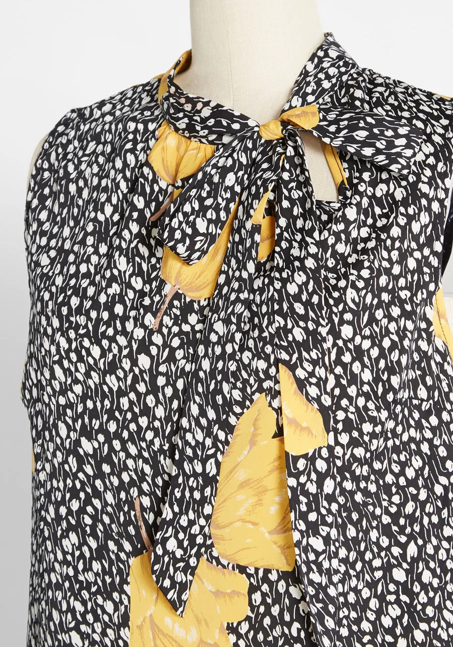 Woven You Know Sleeveless Blouse sold by Modcloth product image thumbnail 4