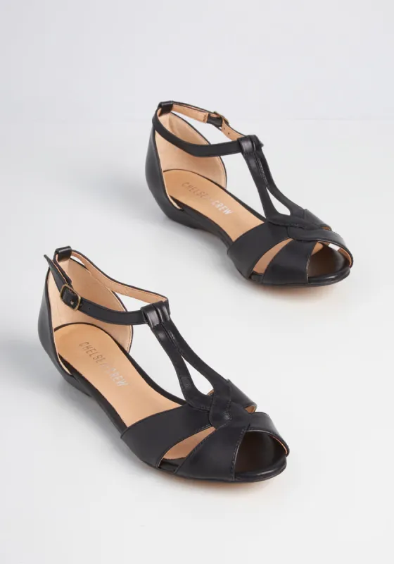 Stylish Sidekick Wedge sold by Modcloth