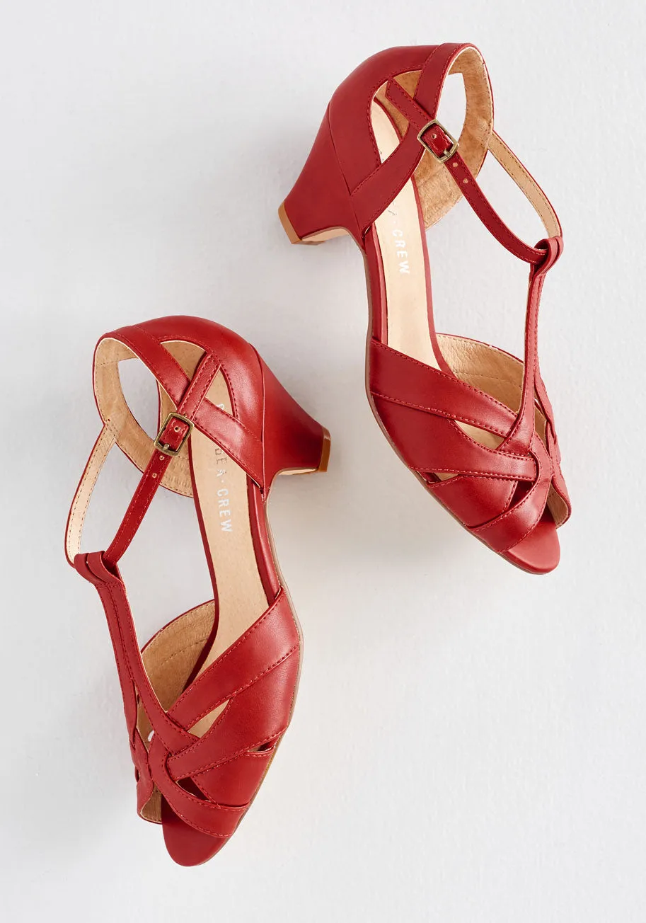 Architectural Tour Heel sold by Modcloth