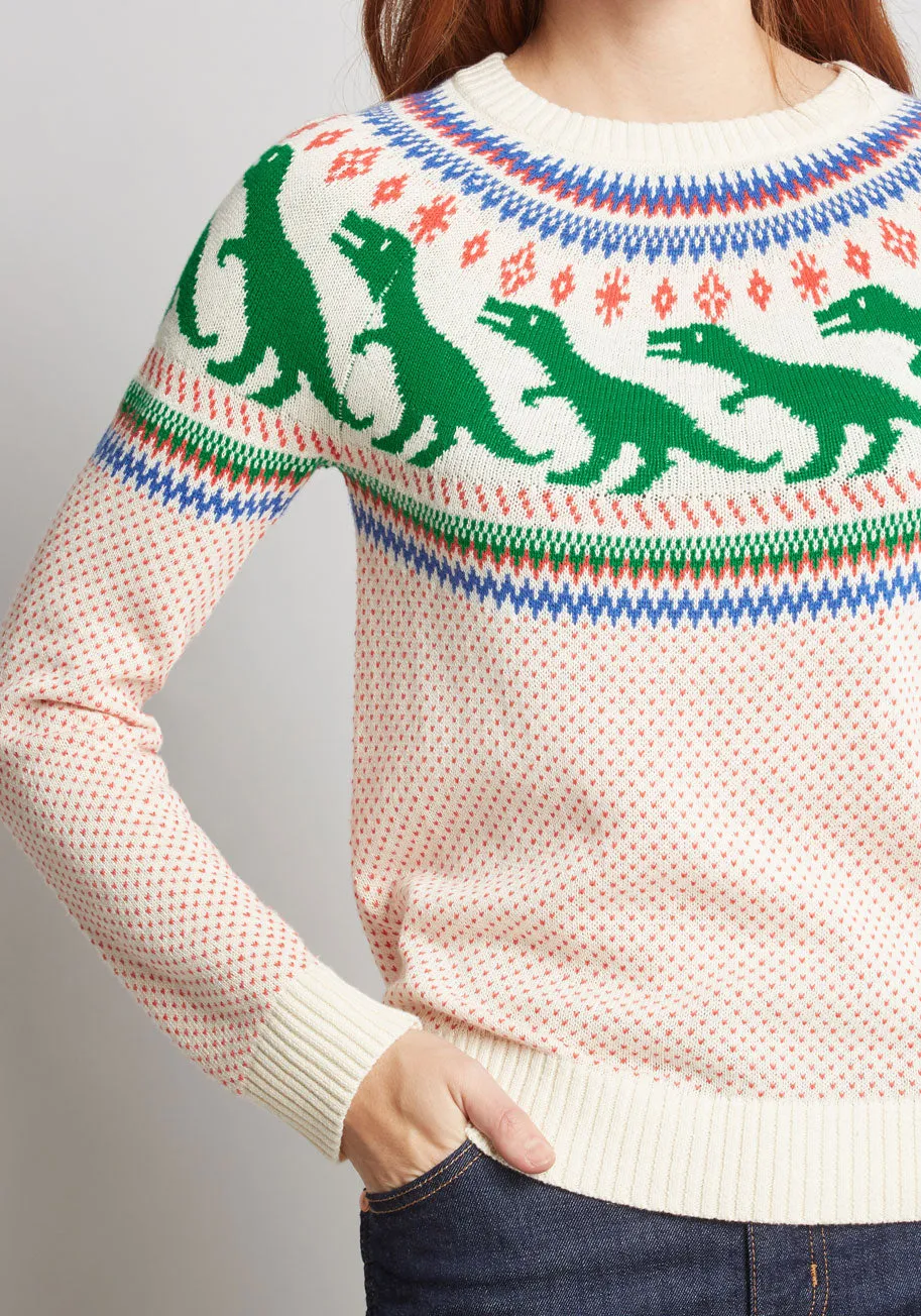 Rawr Ambition Fair Isle Sweater sold by Modcloth product image thumbnail 4