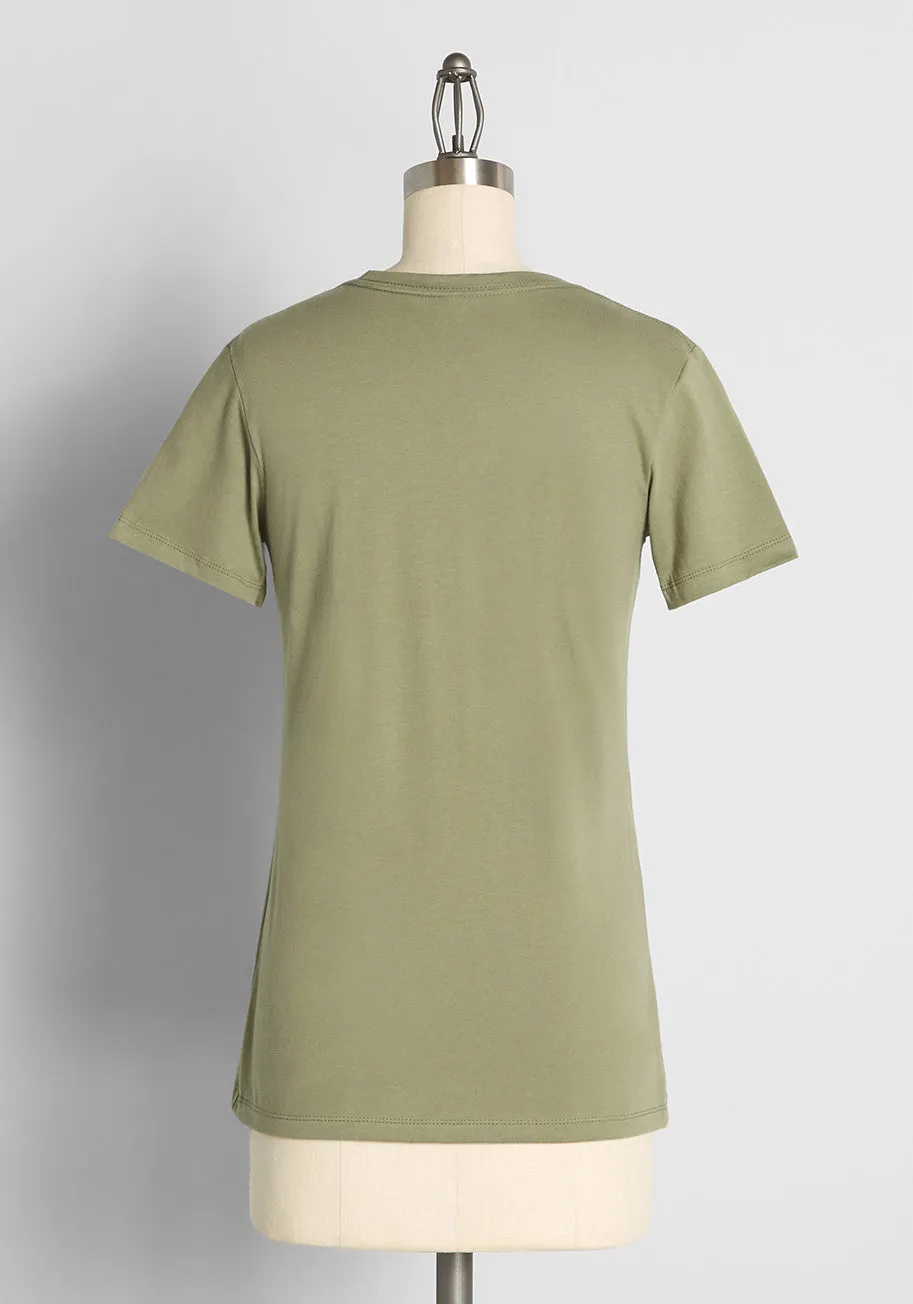 Go Find Yourself Graphic Tee sold by Modcloth product image thumbnail 2