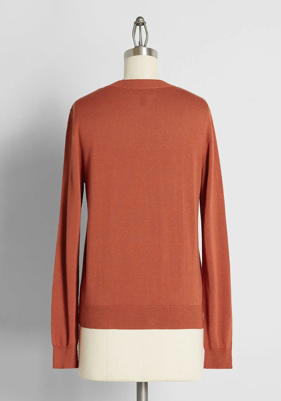 Terrestrial Dreamscape Embroidered Cardigan sold by Modcloth product image thumbnail 2