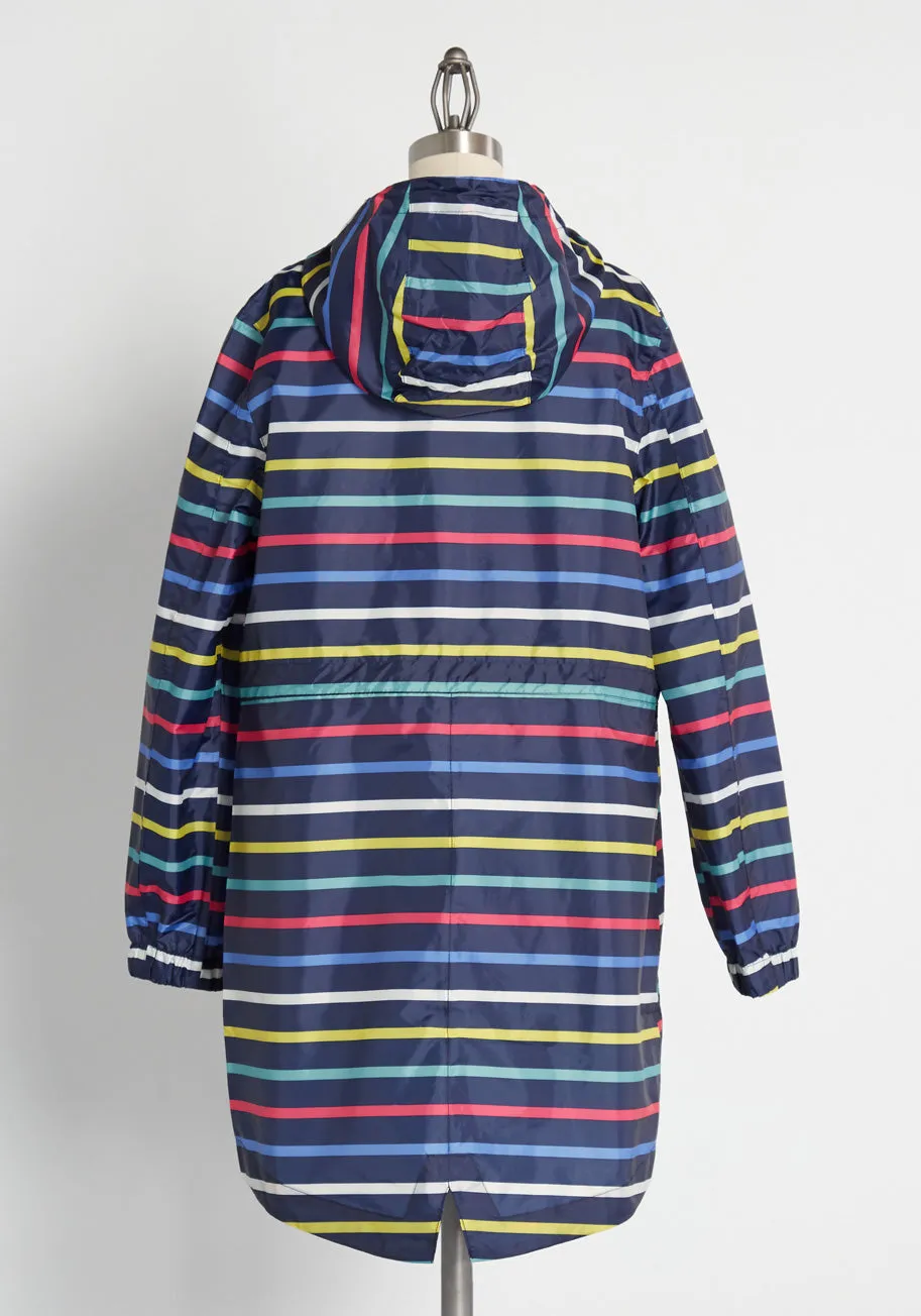 More Rainbows to Come Rain Jacket sold by Modcloth product image thumbnail 2