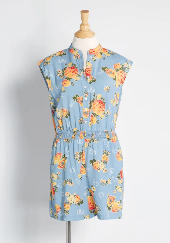 Tennessee Rose Romper made by Modcloth