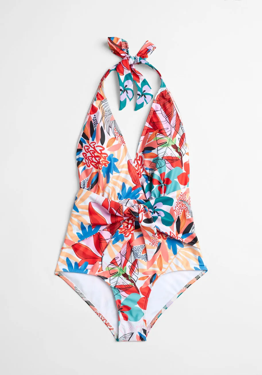 The Brooke One-Piece Swimsuit sold by Modcloth product image thumbnail 2