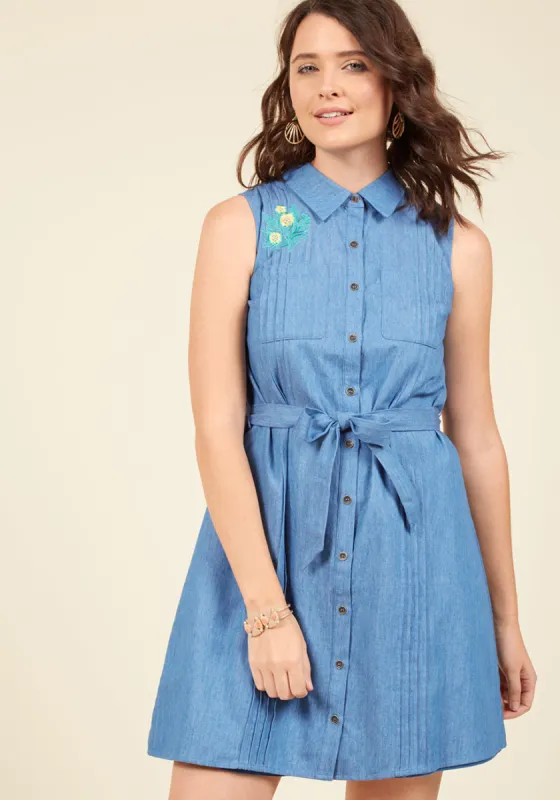 Shared Vision Shirt Dress sold by Modcloth