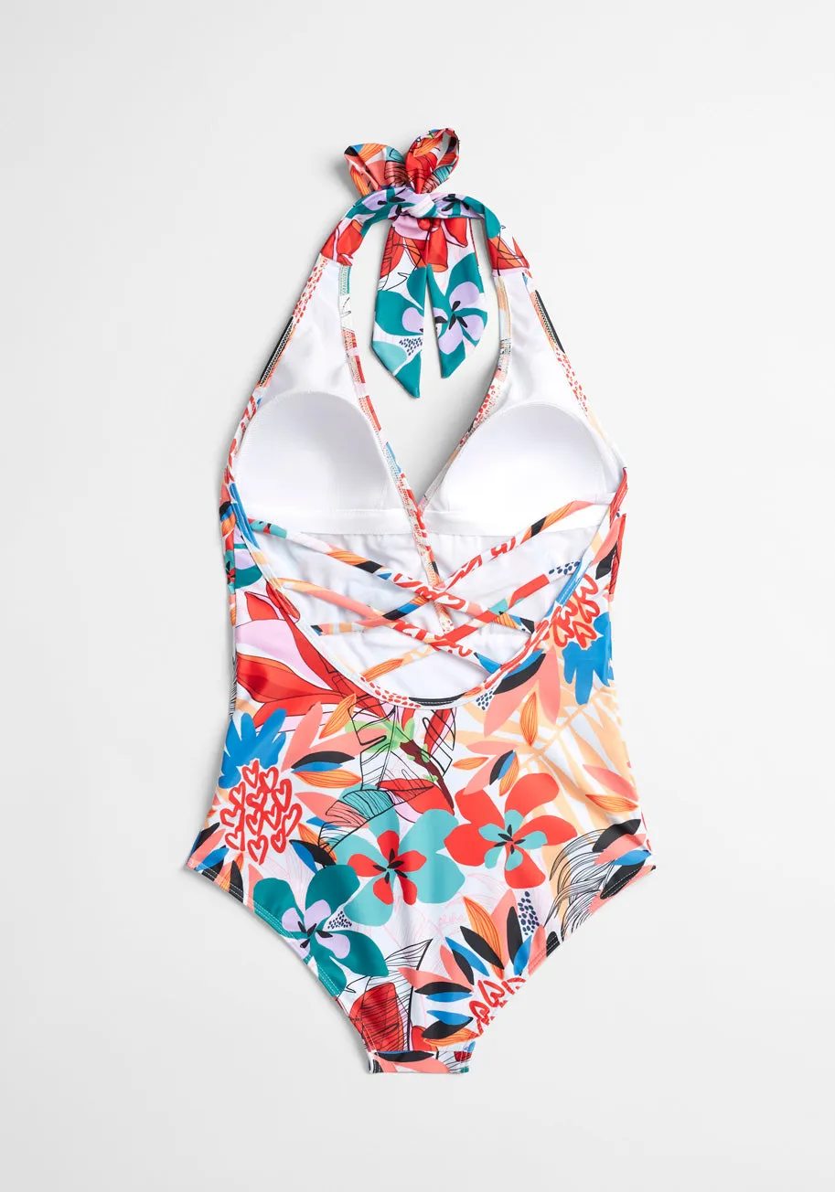 The Brooke One-Piece Swimsuit sold by Modcloth product image thumbnail 3