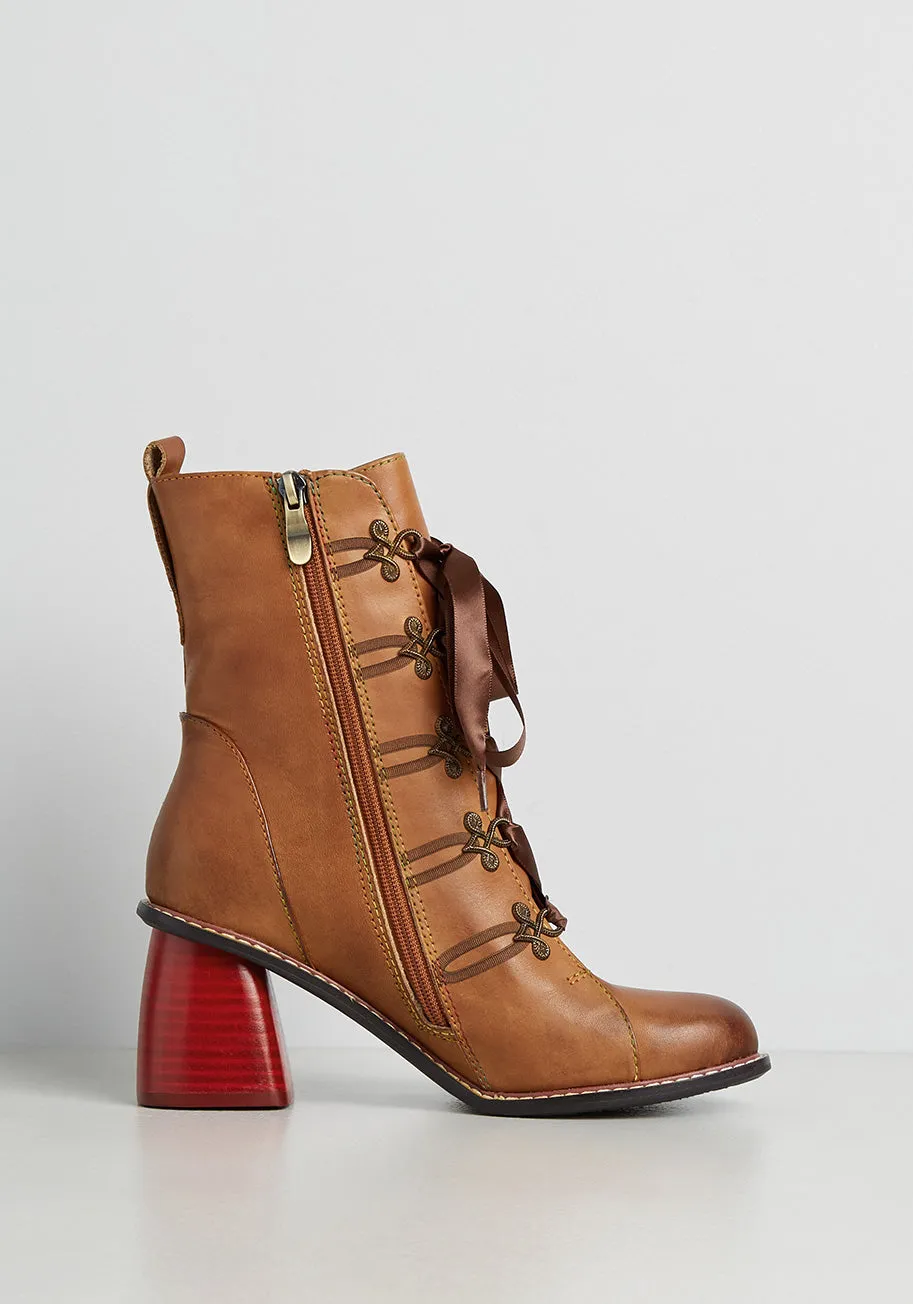 Impossible To Overlook Lace-Up Boot sold by Modcloth product image thumbnail 3