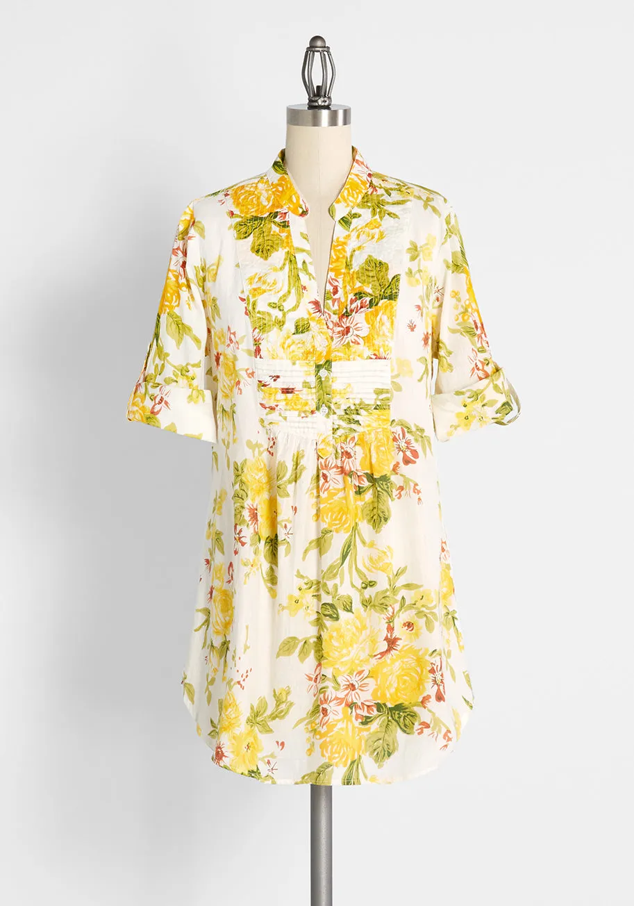 Back Road Ramble Cotton Tunic sold by Modcloth