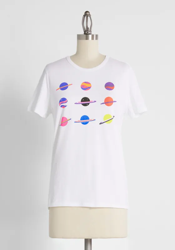 From the Same Universe Planets Graphic Tee sold by Modcloth