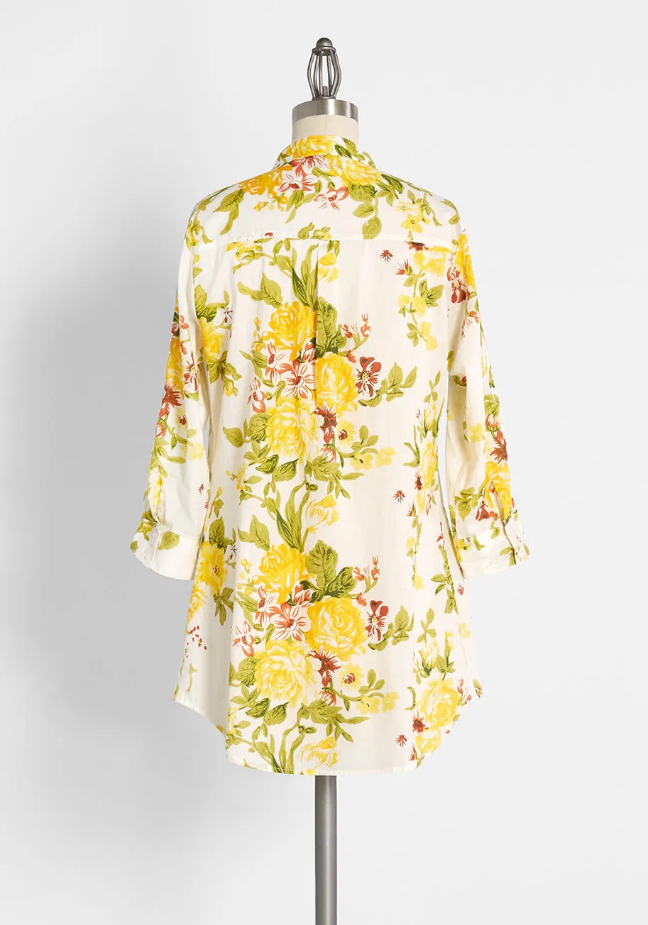Back Road Ramble Cotton Tunic sold by Modcloth product image thumbnail 2