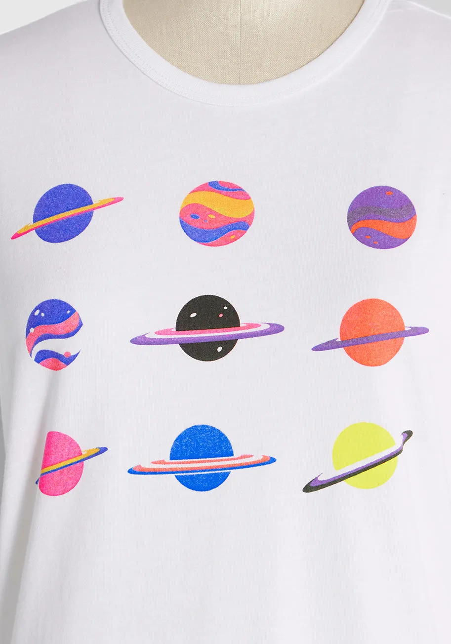 From the Same Universe Planets Graphic Tee sold by Modcloth product image thumbnail 3