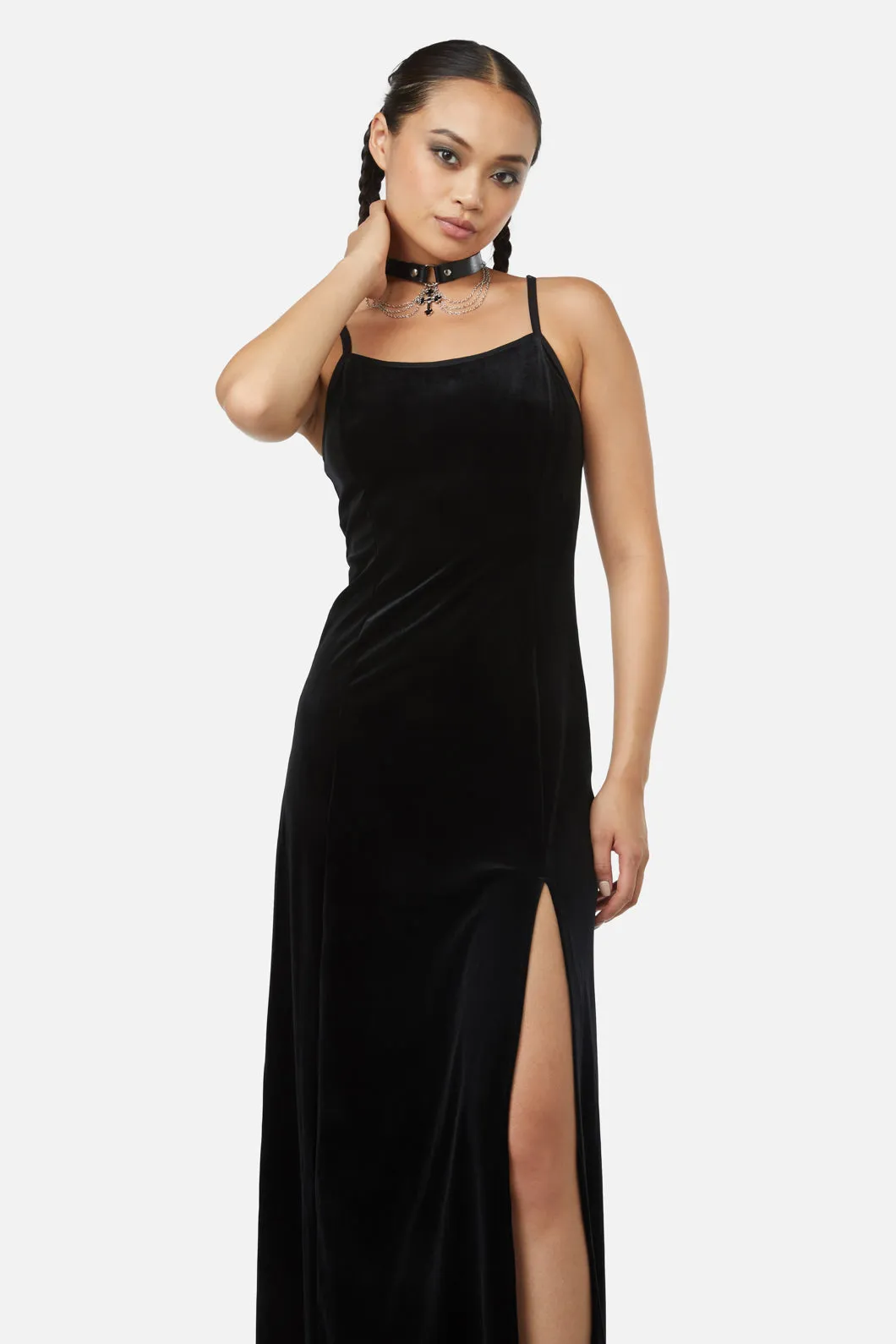 Obsidian Velvet Dress sold by Modcloth product image thumbnail 3
