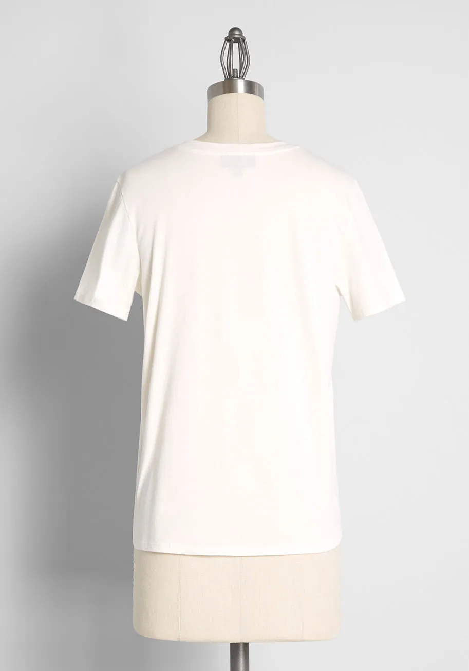 When Casual Calls Crew Neck Tee sold by Modcloth product image thumbnail 2