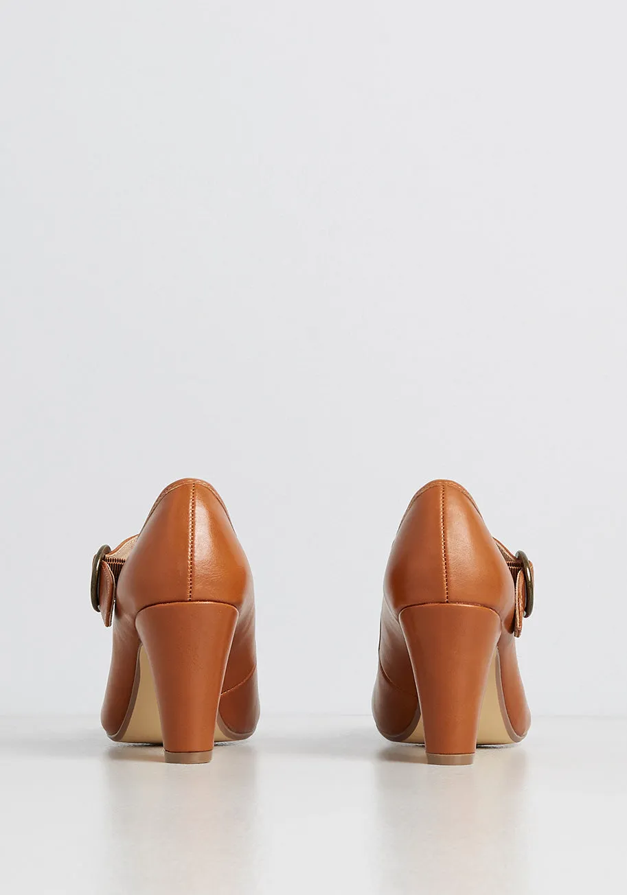 A Striking Impression Ankle Strap Heel sold by Modcloth product image thumbnail 4