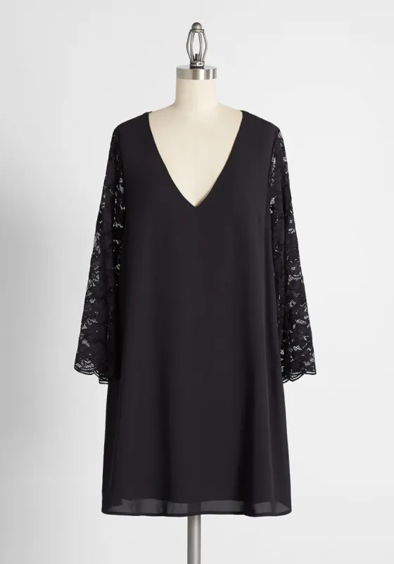 Lavished in Lace Shift Dress sold by Modcloth