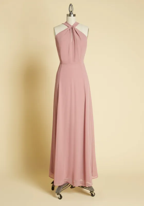 Twist of Elate Maxi Dress sold by Modcloth