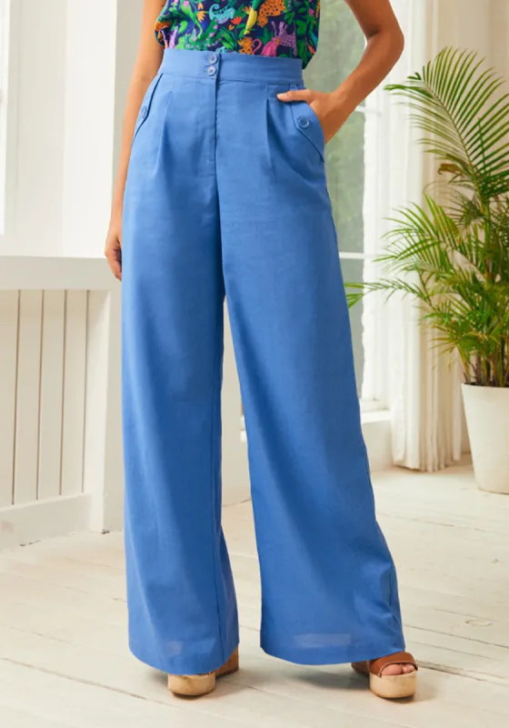 Lazy Afternoon Wide Leg Pants sold by Modcloth