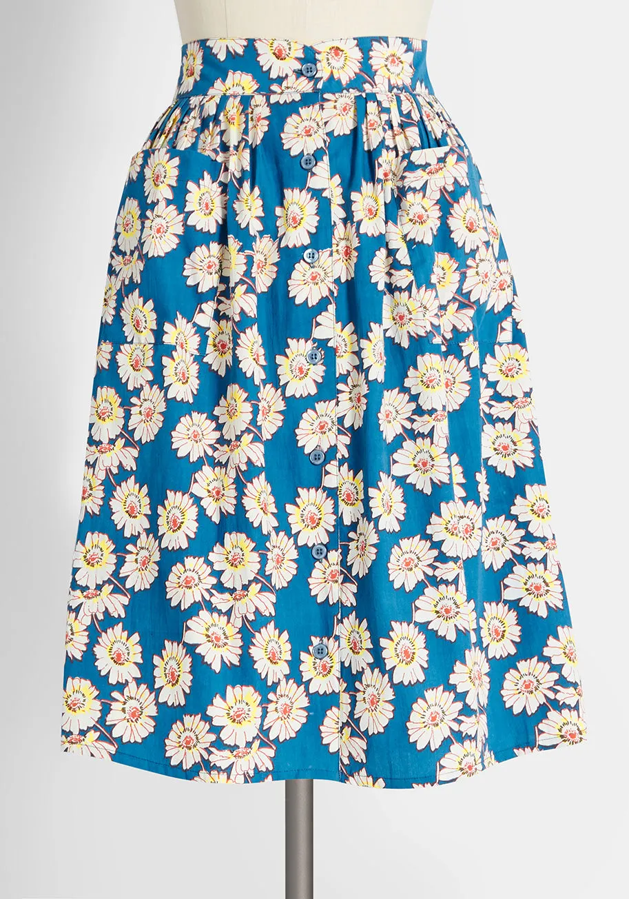 A Pocket Full of Posies Skirt sold by Modcloth