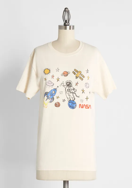 Sketching About Space Graphic Tee sold by Modcloth