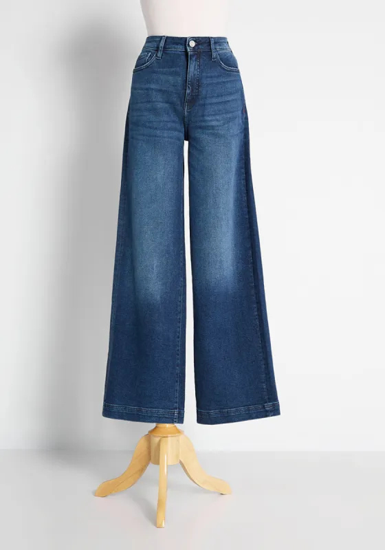 NCE Wide-Leg Jeans sold by Modcloth