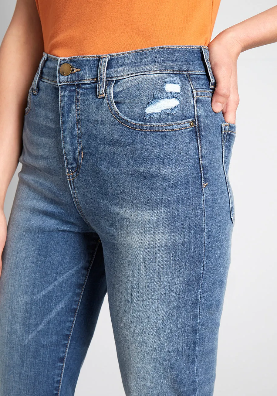 The DTLA Cuffed Jeans sold by Modcloth product image thumbnail 4