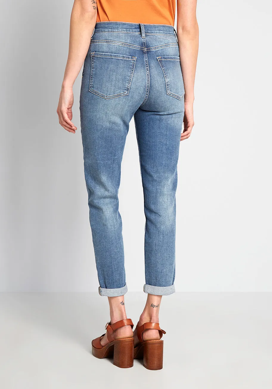 The DTLA Cuffed Jeans sold by Modcloth product image thumbnail 2