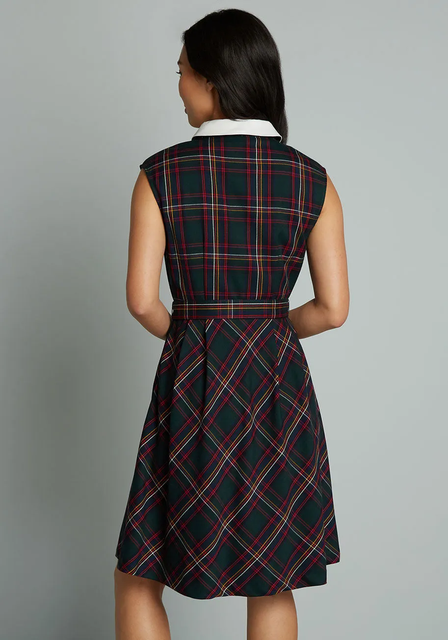 Prep School Posh Fit And Flare Dress sold by Modcloth product image thumbnail 2