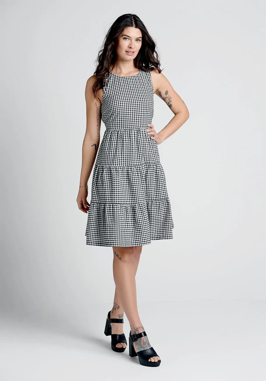 Aren’t You Plaid A-Line Dress sold by Modcloth product image thumbnail 3
